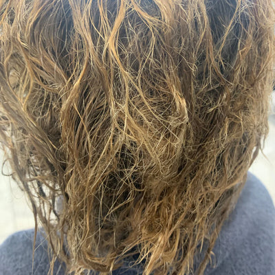 Leave-in Molecular Repair Hair Mask 50ml - Before